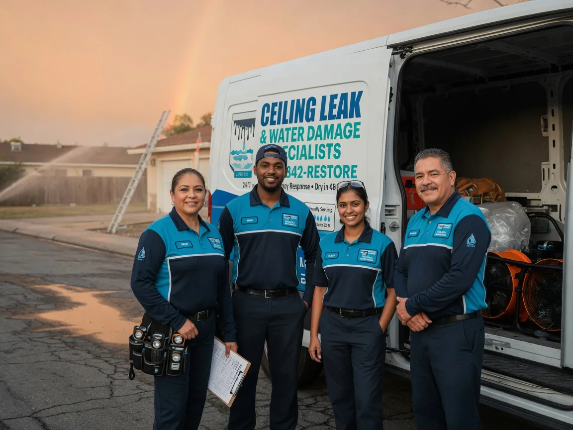 Ceiling Leak Cleanup company in Putnam, TX